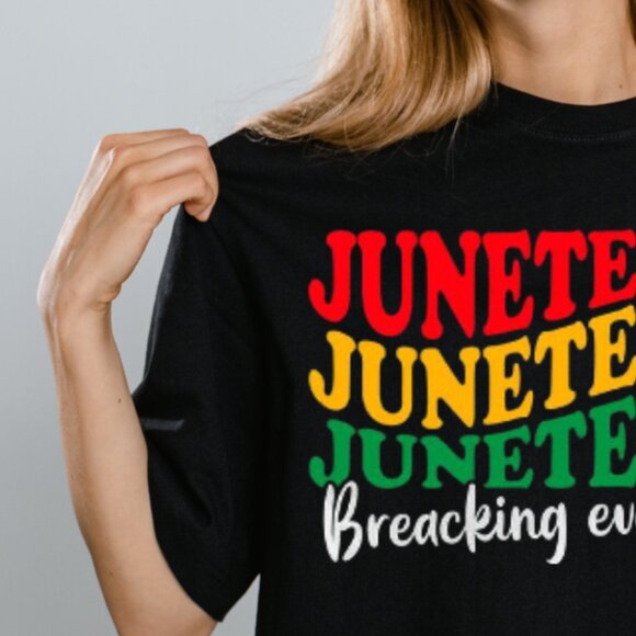 Juneteenth Shirt, Black History Shirt, Breaking Every Chain T-shirt - Picture 3 of 4
